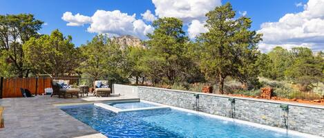 Una piscina climatizada