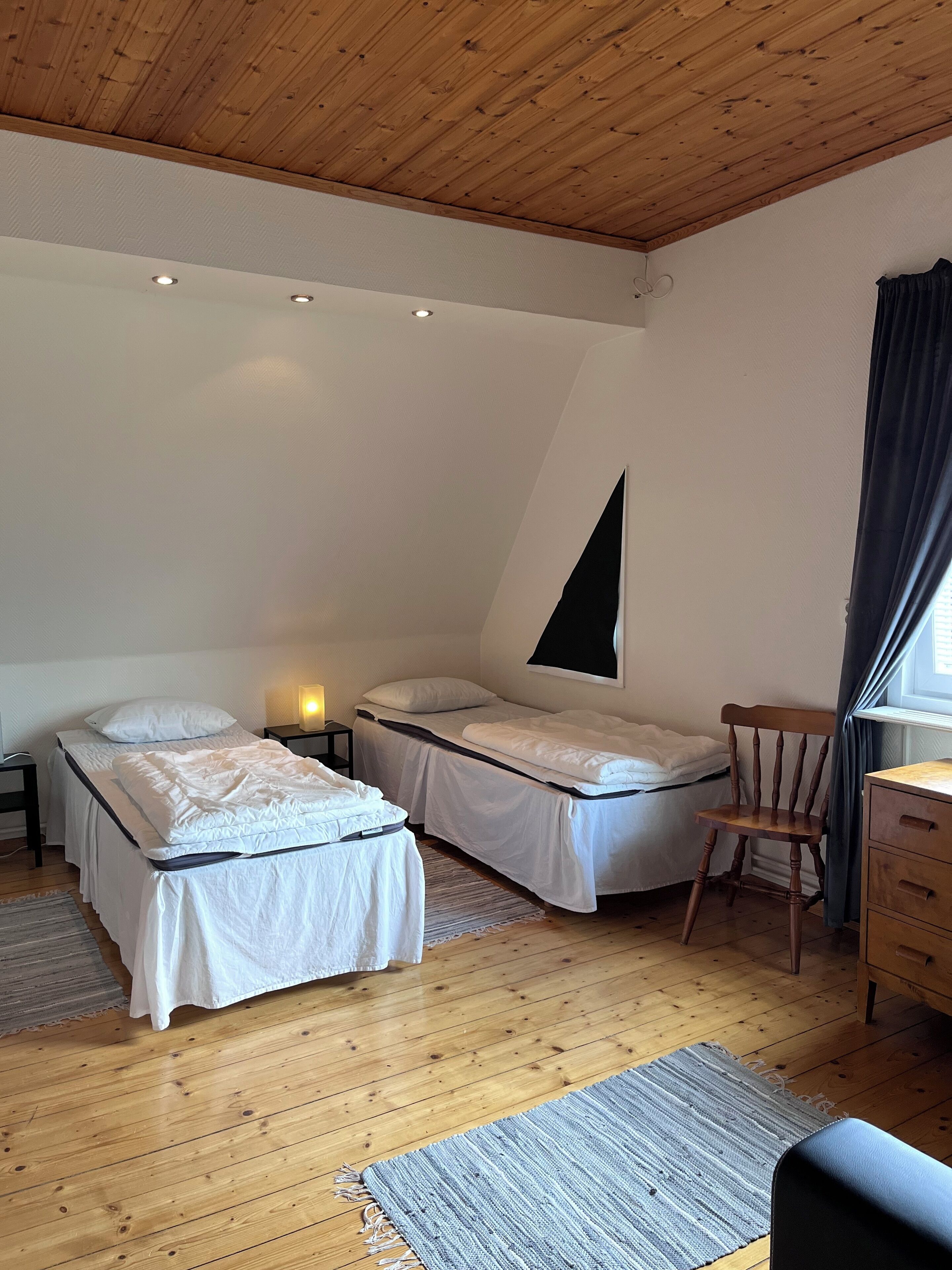 2 habitaciones, cuna de viaje y wifi 