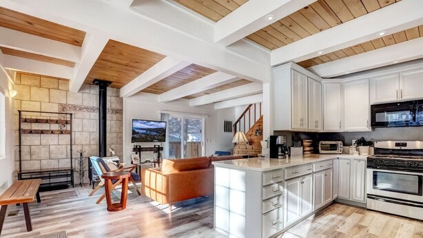 Coffee/tea maker, fridge, microwave, oven - Hot tub + Pool Table + Good Vibes (South Lake Tahoe)