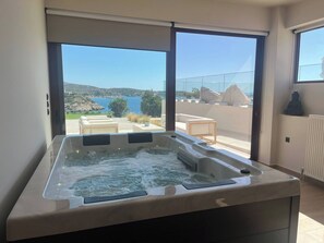 Terrace/patio - SeaWave Villa I, By Hellocrete (Loutraki)