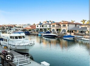 Marina views surround the residential buildings.