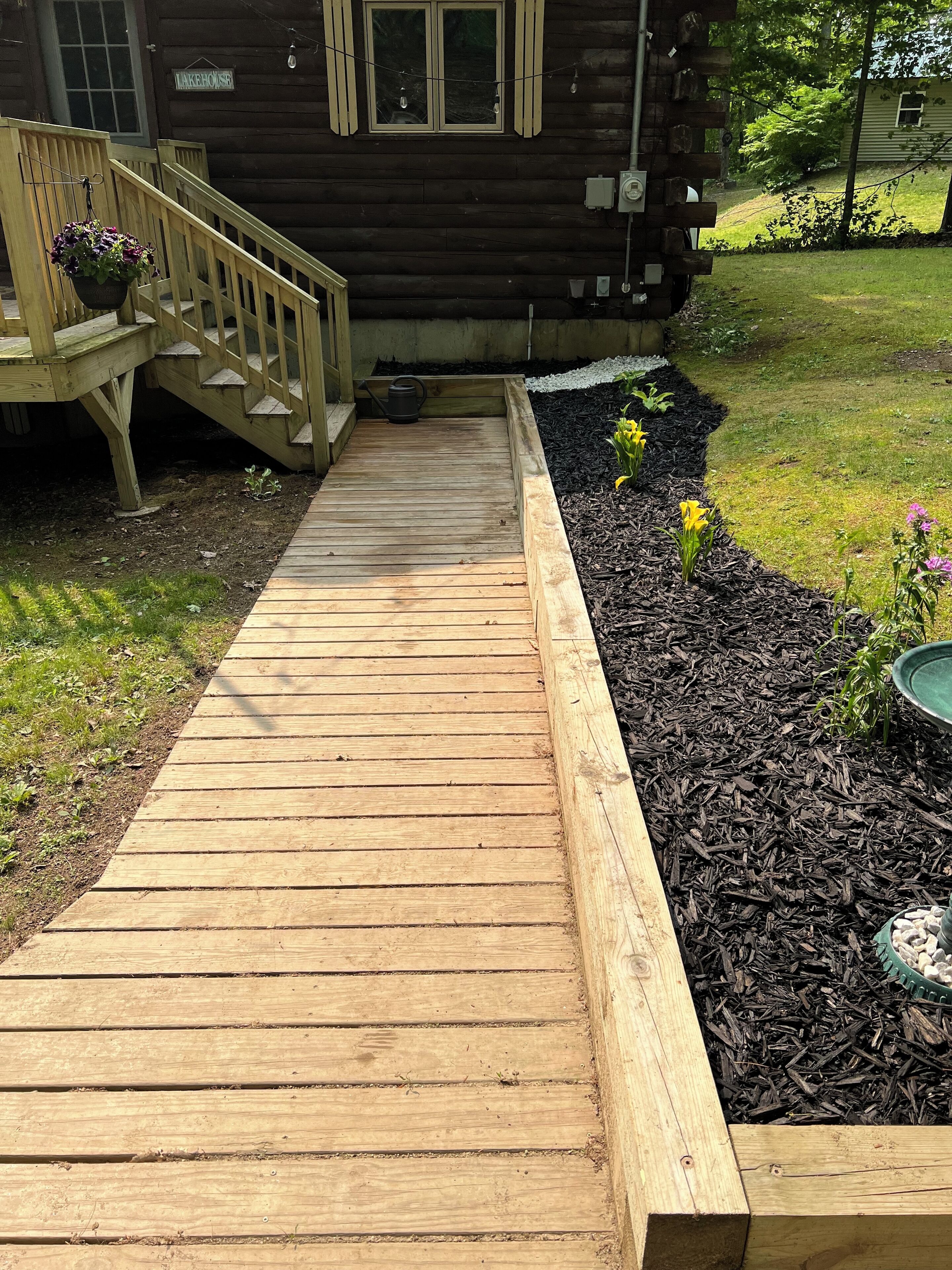 Overnatningsstedets område