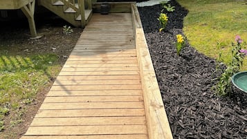 Overnatningsstedets område