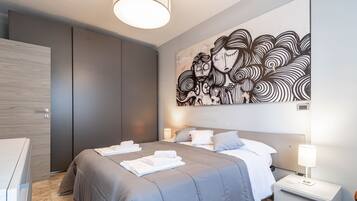 1 habitación, tabla de planchar con plancha, wifi y ropa de cama