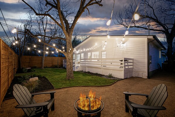 Terrace/patio - The Kinder Haus • New to VRBO • Centrally located to all things SA (San Antonio)