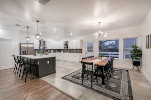 Dining - The Kinder Haus • New to VRBO • Centrally located to all things SA (San Antonio)