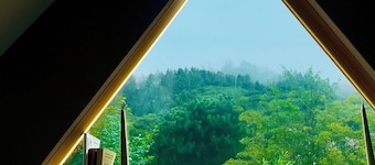 Tiny house & jacuzzi between Lac Blanc and Kaysersberg - hiking trails