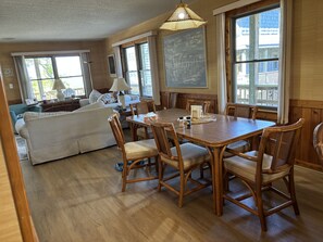 Interior - Best of Duck Soundfront 4 BR 3 BA Gazebo, pool, beach, tennis court, July5-12
(Duck)