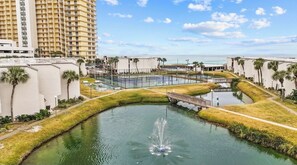 Alberca al aire libre 