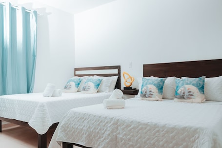 1 habitación, sábanas de algodón egipcio y ropa de cama de alta calidad