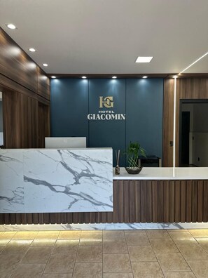 Reception - Hotel Giacomin (Dois Lajeados)