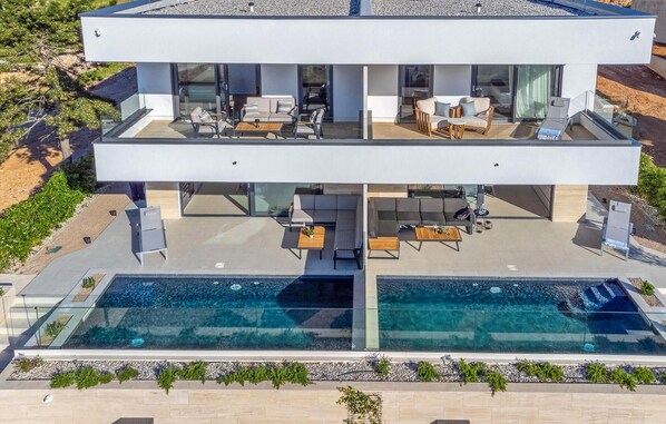 Pool - Villa Punat Hills with pool 2 (Punat)