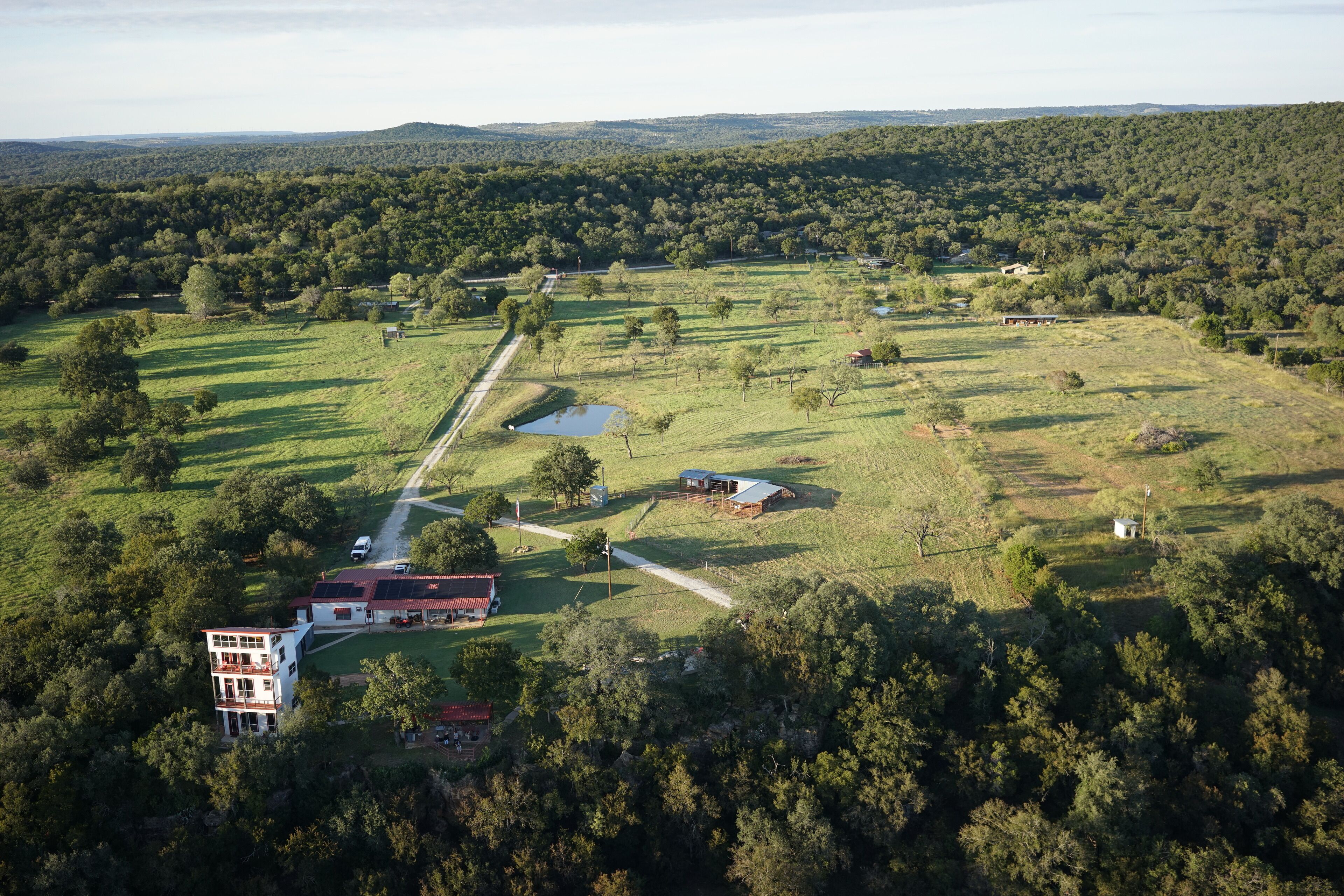 Pool/Hot Tub, Spectacular Views, Sleeps 14: Ranch Property on the Brazos River