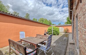 Outdoor dining - Ferienwohnung RibnitzDamgarten (Ribnitz-Damgarten)