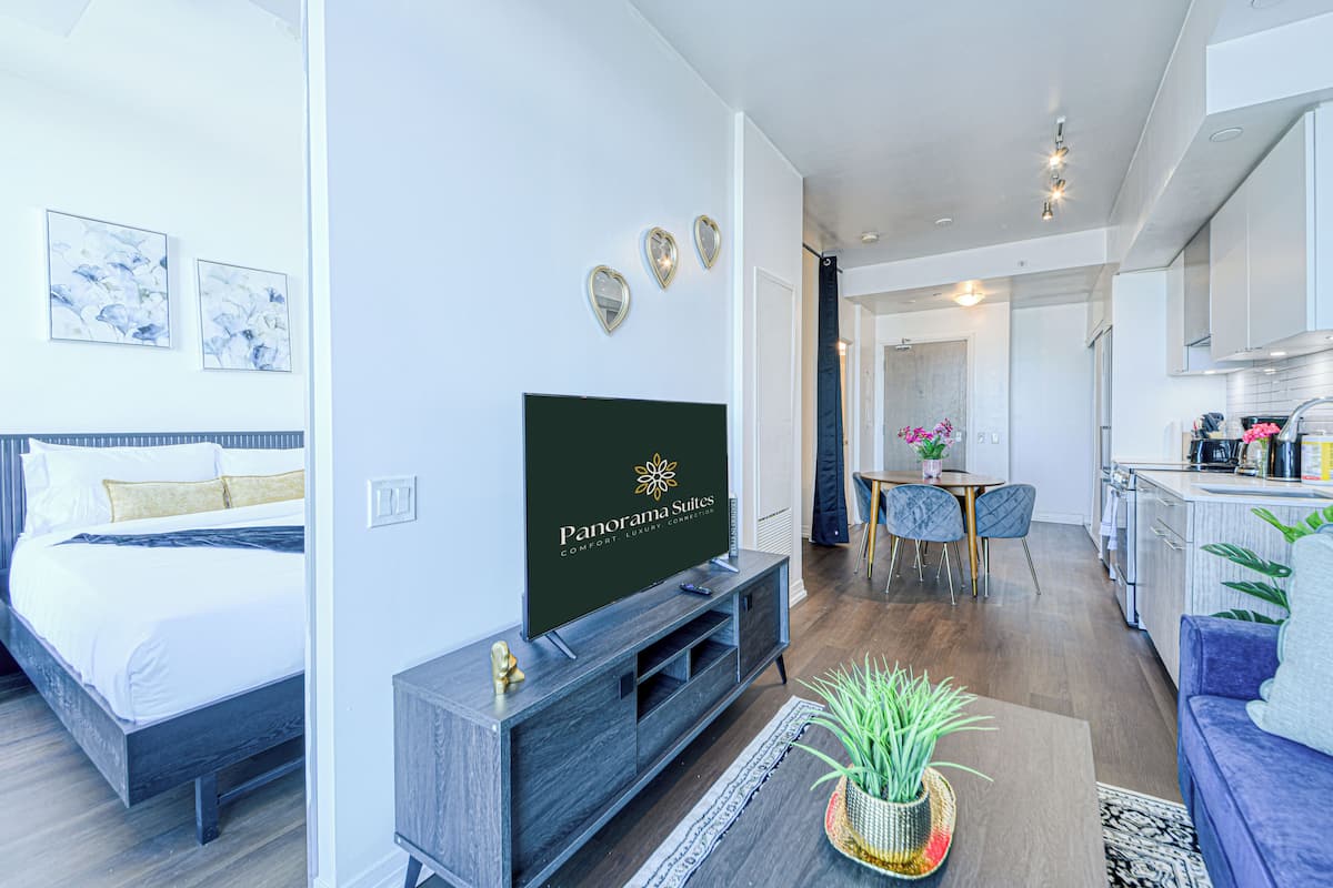 Elite Penthouse, Balcony, Lake View | 2 bedrooms, individually decorated, individually furnished, desk
