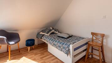 3 soverom, strykejern/-brett, wi-fi (inkludert) og sengetøy