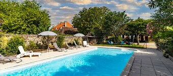 Holiday Home 'Maison En Pierre Piscine Clim' with Private Pool, Wi-Fi and Air Conditioning