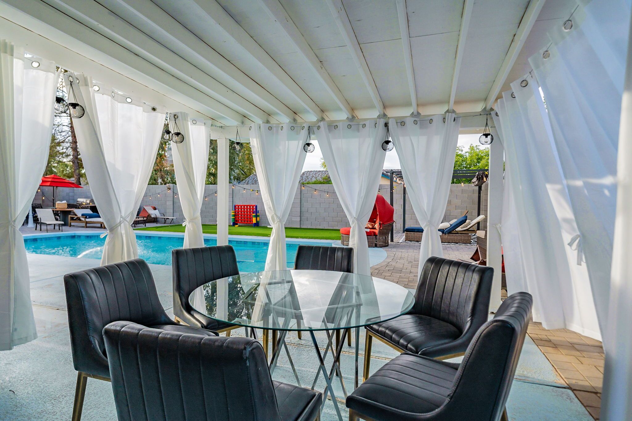 室外泳池、暖水池