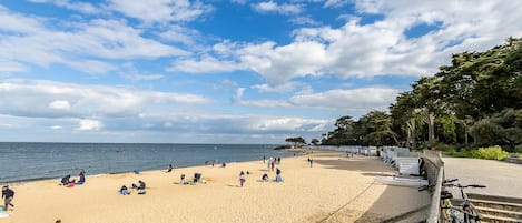 Accommodatie ligt op het strand