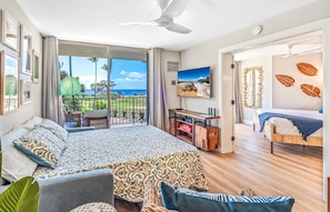 Luxury Apartment, Ocean View | Extra beds - Oceanfront Kihei Paradise Vistas (Kihei)
