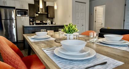 Modern apartments 2 Bedrooms 4 beds AC Wi-Fi Free Parking Smart TV