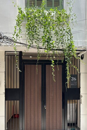 Façade de l’hébergement