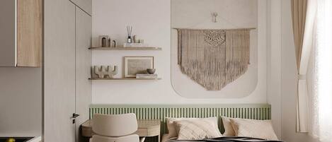 Standard Studio | Desk, laptop workspace, soundproofing, free WiFi