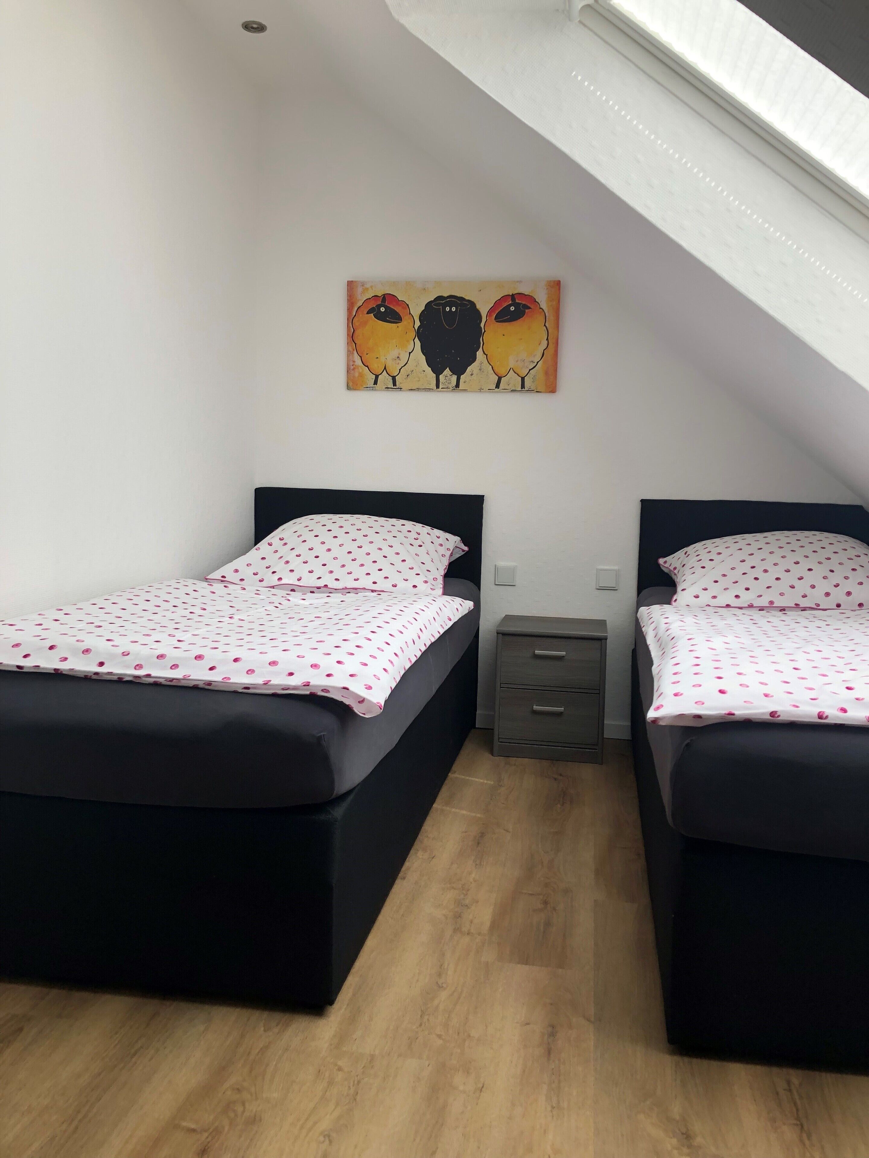 1 bedroom, iron/ironing board, Internet, bed sheets