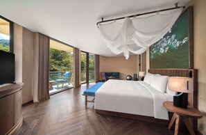 Wellbeing Suite King | มินิบาร์, ตู้นิรภัยในห้องพัก, ผ้าม่านกันแสง, Wi-Fi ฟรี