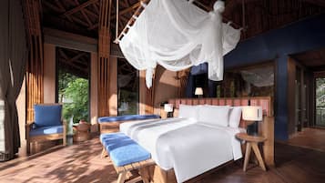 Mu Cang Chai Pool Suite King (Including 60 mins Spa treatment) | Minibar, caja de seguridad en la habitación y cortinas blackout