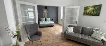 Modernes, Großes City Apartment 95 qm in Meuselwitz