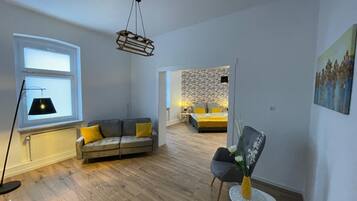 2 bedrooms, iron/ironing board, travel crib, WiFi