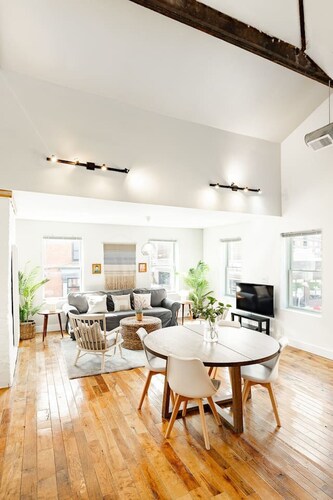 Soaring 2BR Parkside Loft
