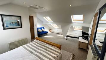 4 bedrooms, iron/ironing board, travel crib, free WiFi