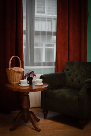 Deluxe Double or Twin Room, City View | In-room safe, desk, free WiFi, bed sheets - Dervish Han Boutique Hotel (Istanbul)