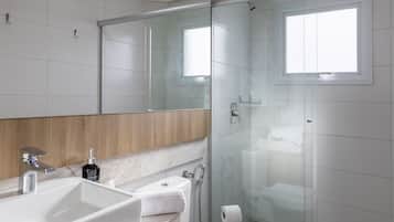Ducha, toallas