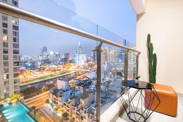 Quang cảnh nhìn từ nơi lưu trú