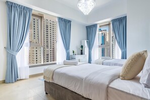 2 sovrum, värdeförvaringsskåp på rummet och strykjärn/strykbräda