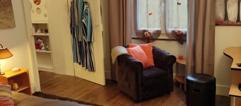 Grande Chambre Avec Dressing le Tout 28m2 Entièrement Équipée