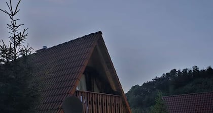Gemütliches Holzhaus in Wolfshagen im Harz. Familienfreundlich