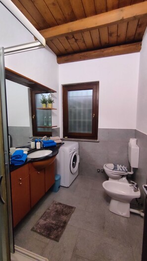 Comfort Apartment | Bathroom | Towels, toilet paper