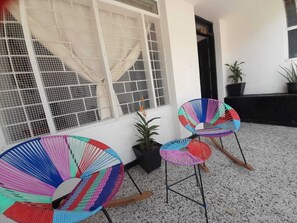 Fachada de la propiedad