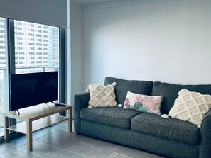 Living area - Newly and Luxury Studio in Downtown Miami near main attractions  (Miami)