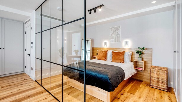 Basic Apartment | 1 bedroom, bed sheets - Coleherne Road Residence I (London)