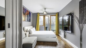Basic Apartment | 2 bedrooms, iron/ironing board, bed sheets - Modern 2-bed Flat, Bethnal Green (London)