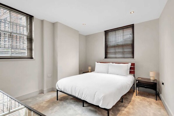 Apartamento básico | 2 quartos, roupa de cama