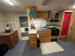 Microwave, oven, stovetop
