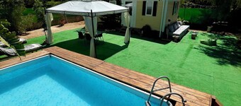 Casita en el campo con jacuzzi cerca de Sevilla