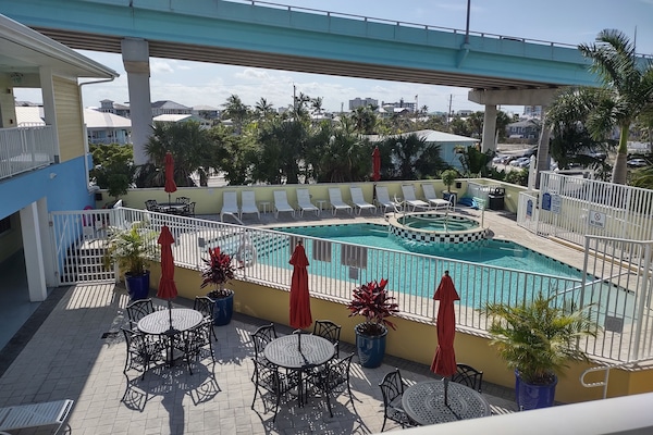 Udendørs pool, opvarmet pool