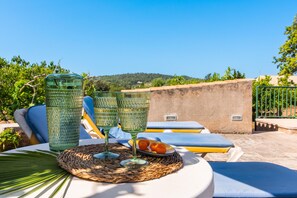 Terrace/patio - Apartment with pool Can Petit in Mallorca (Capdepera)